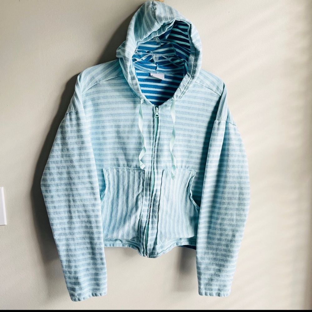 Columbia Sportswear Melody Spring Full Zip Jacket Sweater Women's Size XL Blue